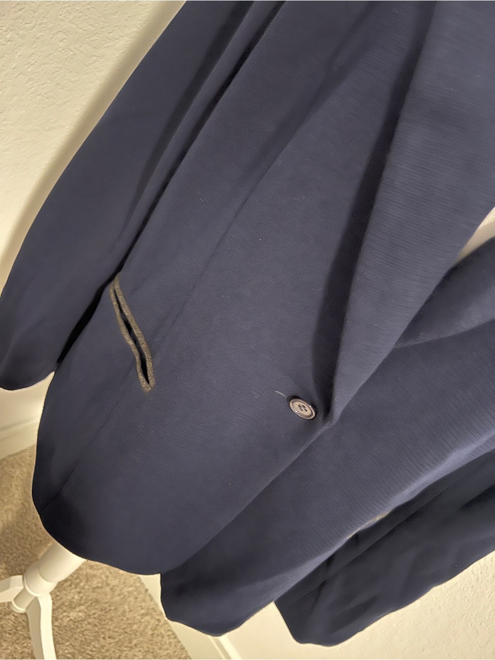 GUC 41 Hawthorn Navy Single-Button Blazer Jacket - Women’s XXL - Picture 4 of 7